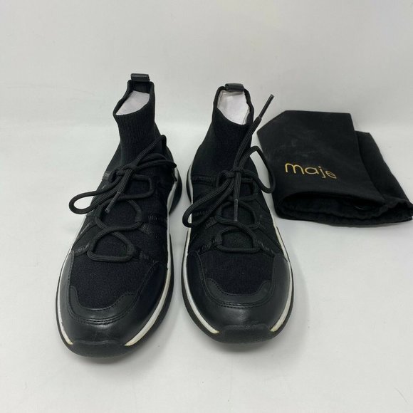 MAJE urban mesh sock sneakers EU 36 US 6 - Picture 2 of 6